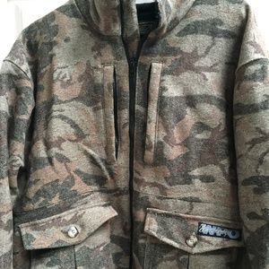 Weatherby Mens Performance Set - Hunting Jacket and Pants Wool Camouflage